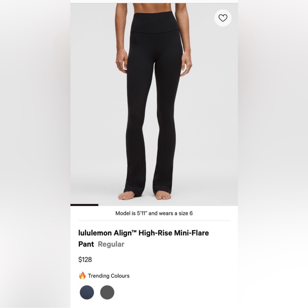 Lululemon Align High-Rise Mini-Flare Pants